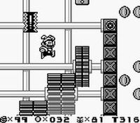 une photo d'Ã©cran de Super Mario Land 2 sur Nintendo Game Boy